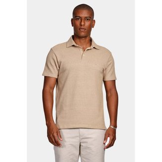 Polo Aramis Malha Heritage Cáqui Natural