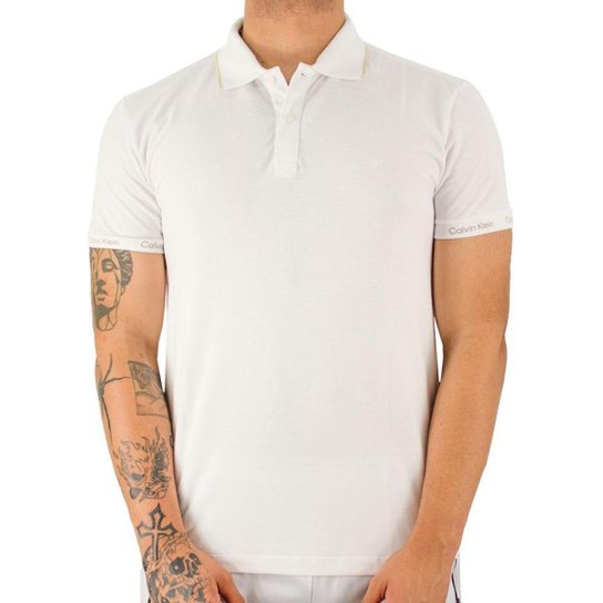 Polo Calvin Klein Logo Masculino