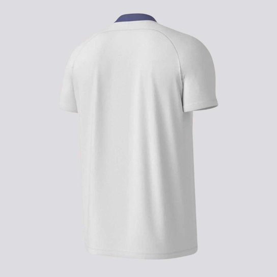 Polo Fila Player Box Basic Branco e Azul