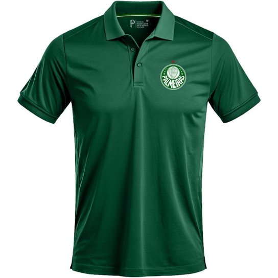 Polo Palmeiras Basic Escudo Verde