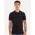Polo Tommy Hilfiger Masculina Regular Original Fine Piquet Preta - Preto