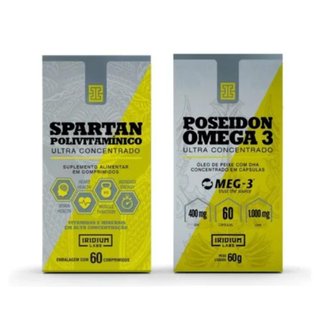 Poseidon Ômega 3 + Spartan Polivitamínico Ultra Concentrado
