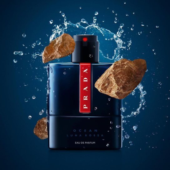 Prada Luna Rossa Ocean EDP Perfume Masculino 50ml