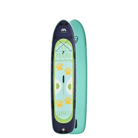 Prancha Stand up inflável Super Trip Família 12 '2" Aqua Marina - Com Bomba e Mochila