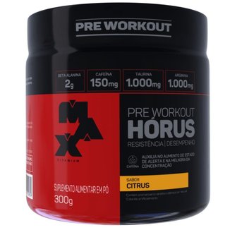 Pre Treino Horus Com Beta Alanina Max Titanium 300g