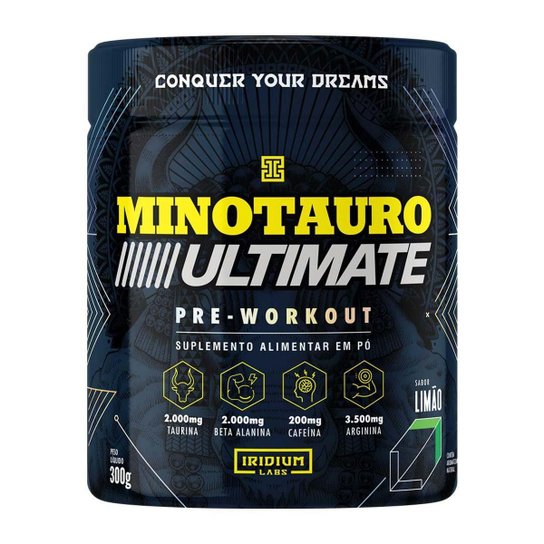 Pré Treino Minotauro Ultimate 300g - Iridium Labs