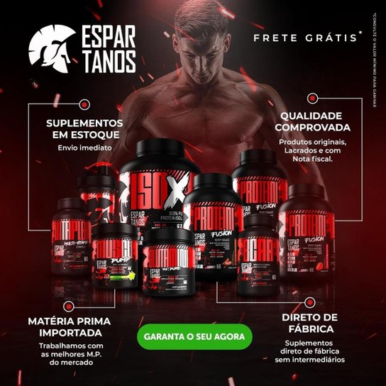 Pré Treino Muscle Pump Pre Workout 300g Espartanos