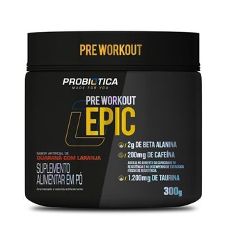 Pré-treino Probiótica Epic 300g Brazilian Fruits