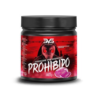 Pre Treino Prohibido 360g 3VS Nutrition