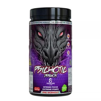 Pre Treino Psichotic Dragon Green 500g - Demons Lab
