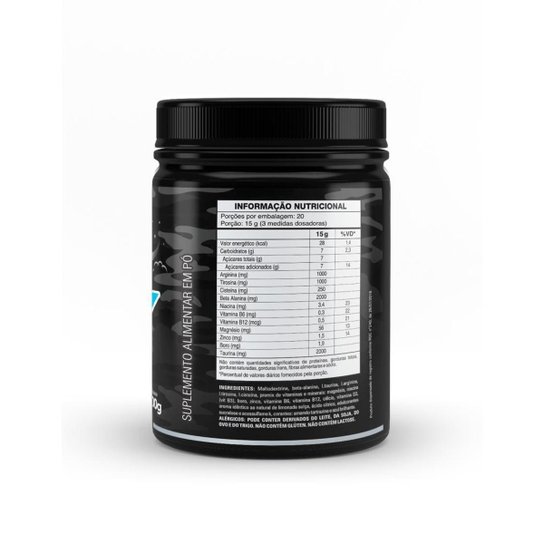 Pré-Treino Sixt Army Nigth 300g - Soldiers Nutrition