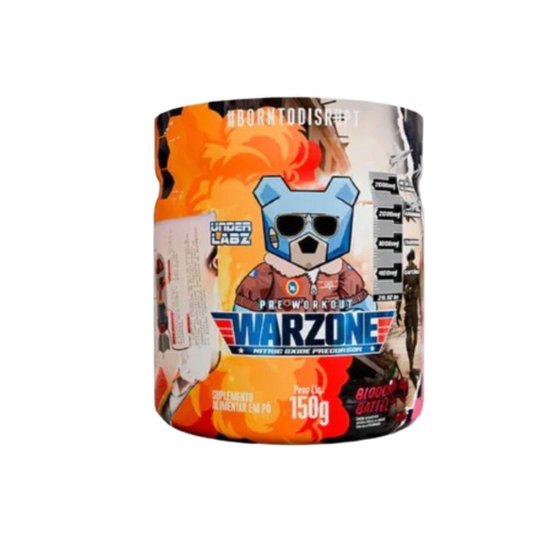 Pré Treino Warzone 150g Under Labz