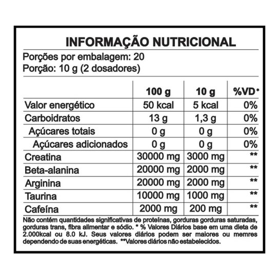 Pré Treino XPLOD UP Elite Series 200g - FN Forbis Nutrition