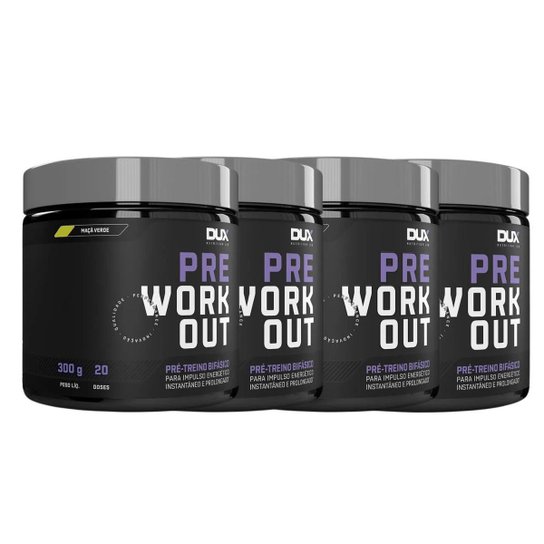 Pre Workout Original Bifásico 300g Dux Nutrition