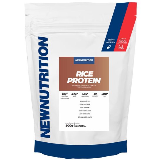 Proteína de Arroz Concentrada 900g Natural NewNutrition