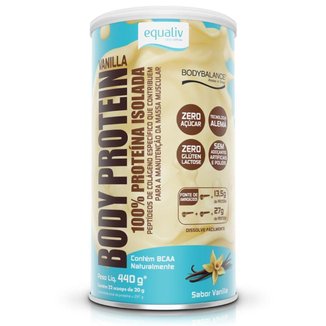 Proteina Isolada Sem Lactose Baunilha 440g - Equaliv