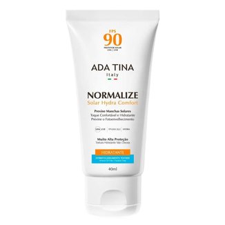 Protetor Solar Ada Tina Normalize Hydra Comfort FPS 90 40ml