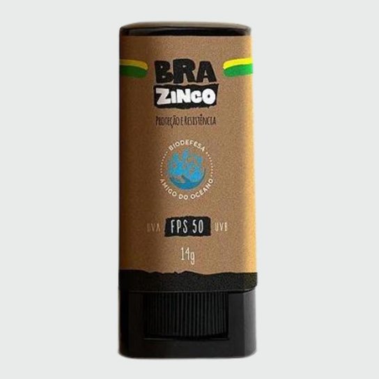 Protetor Solar Brazinco Fps 50 Bege Escuro