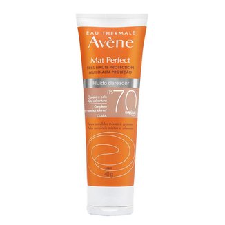 Protetor Solar Clareador Avène Mat Perfect FPS 70 – 40g Claro