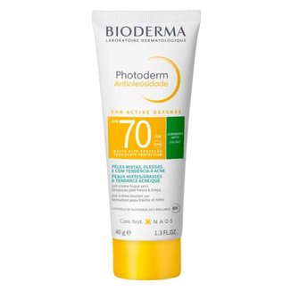 Protetor Solar Facial Bioderma Photoderm Antioleosidade FPS 70 40g