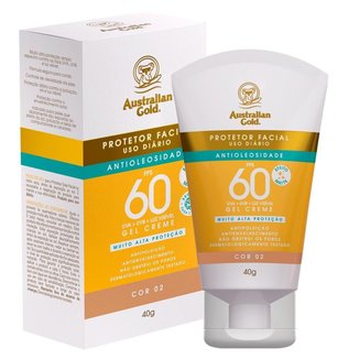 Protetor solar Facial com Cor Gel Creme Australian Gold 02