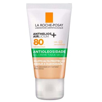 Protetor Solar Facial com Cor La Roche Posay Anthelios Airlicium FPS80 2.0
