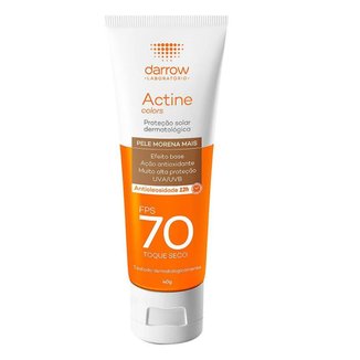 Protetor Solar Facial Darrow – Actine Colors FPS70 Pele Morena Mais