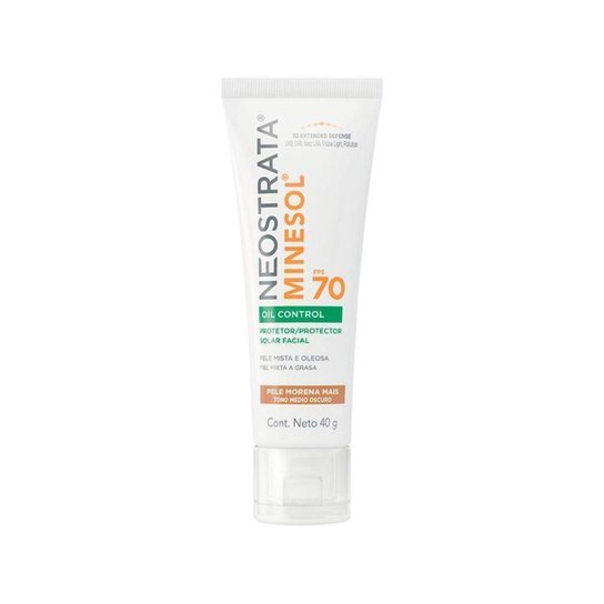 Protetor Solar Facial Neostrata FPS 70 Pele Morena