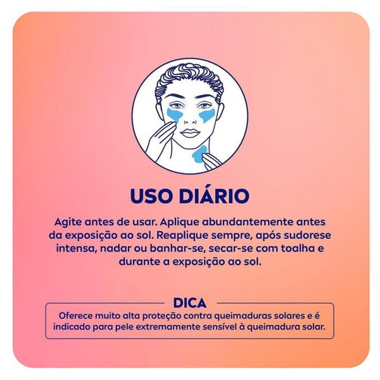 Protetor Solar Facial Nívea Sun Triple Protect Antiacne FPS50 40ml