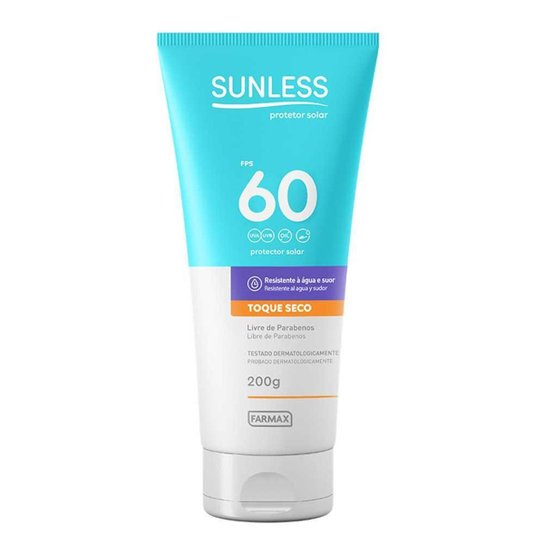 Protetor Solar Facial Sunless FPS 60 200g