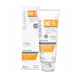 Protetor Solar Facial SunMax - Anti-Idade FPS 50 60ml