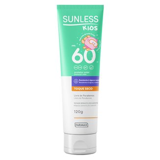 Protetor Solar Infantil Sunless Kids FPS 60 120g