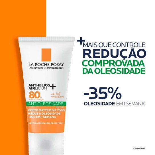 Protetor Solar La Roche Posey Anthelios Airlicium+ FPS80 40g