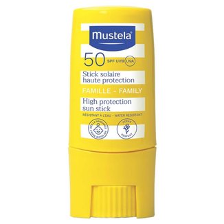 Protetor Solar Mustela Stick Solaire Haute Protection FPS50 9ml