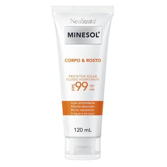 Protetor Solar Neostrata Minesol Corpo & Rosto Fluido Hidratante Antioxidante FPS99 120ml