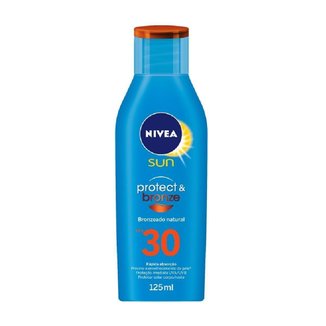 Protetor Solar Protect & Bronze Nivea FPS 30 125ml