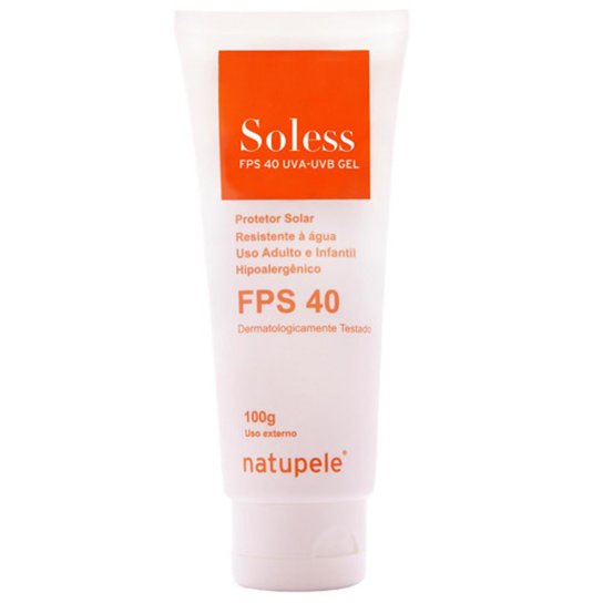 Protetor Solar Soless FPS 40 Natupele 100g