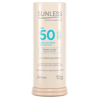 Protetor Solar Stick com Cor Sunless FPS50 Extra Clara