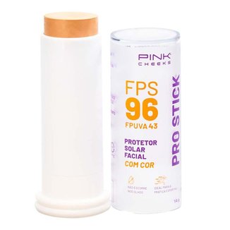 Protetor Solar Stick Multifuncional com Cor Pink Cheeks Pro Stick Pro10