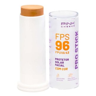 Protetor Solar Stick Multifuncional com Cor Pink Cheeks Pro Stick Pro30