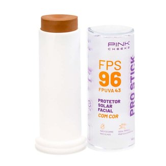 Protetor Solar Stick Multifuncional com Cor Pink Cheeks Pro Stick Pro40