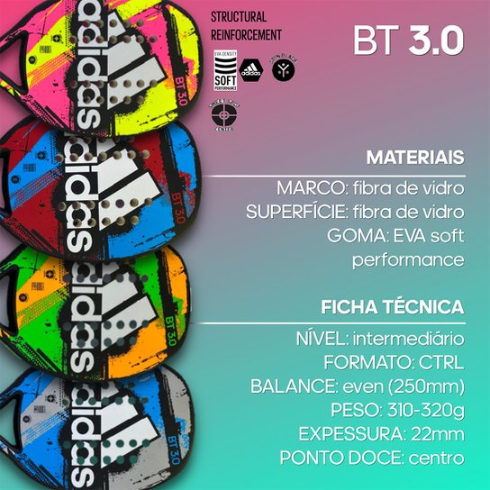 Raquete Beach Tennis Adidas BT3.0