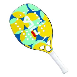 Raquete de Beach Tennis Fila Vision Glass Verde e Amarelo