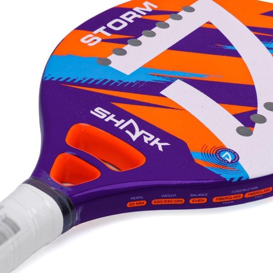 Raquete De Beach Tennis Shark Storm 2025