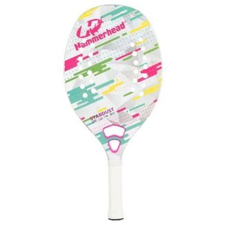 Raquete de Beach Tennis Stardust Branco/Rosa