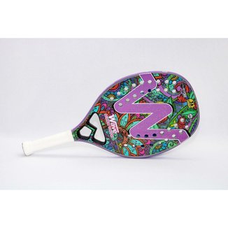 Raquete de Beach Tennis Super Touch 3K Roxa -  Wave