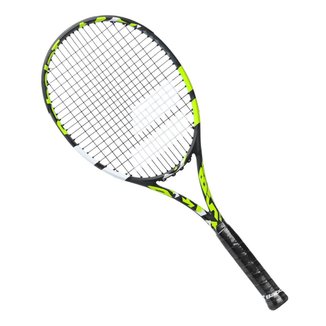 Raquete De Tênis Babolat Boost Aero Cinza Chumbo e Verde Limão