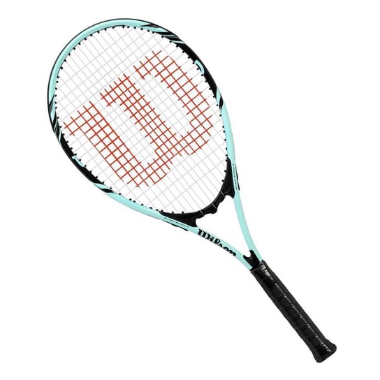 Raquete De Tênis Wilson Federer 110 Preto e Verde