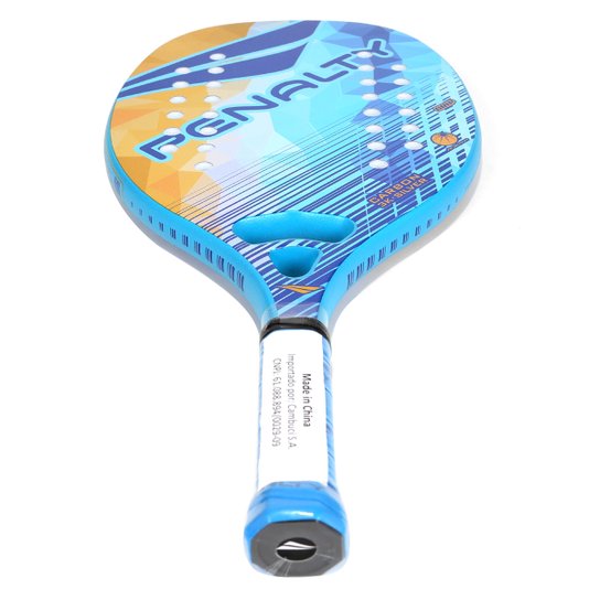 Raquete Penalty Beach Tennis Carbon 3K Silver XXII
