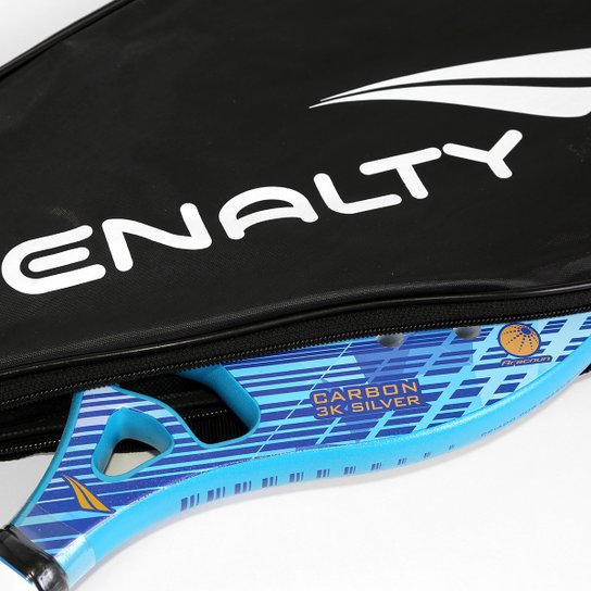 Raquete Penalty Beach Tennis Carbon 3K Silver XXII